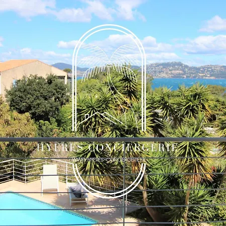 فيلة L'arbanaise Vue Piscine Presqu'ile Giens By Hc *