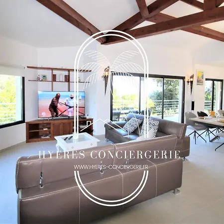 Villa L'arbanaise Vue Piscine Presqu'ile Giens By Hc