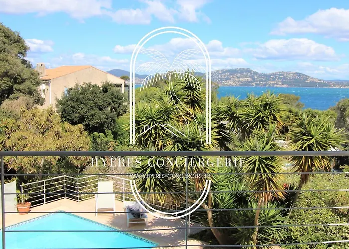 וילה L'arbanaise Vue Piscine Presqu'ile Giens By Hc *