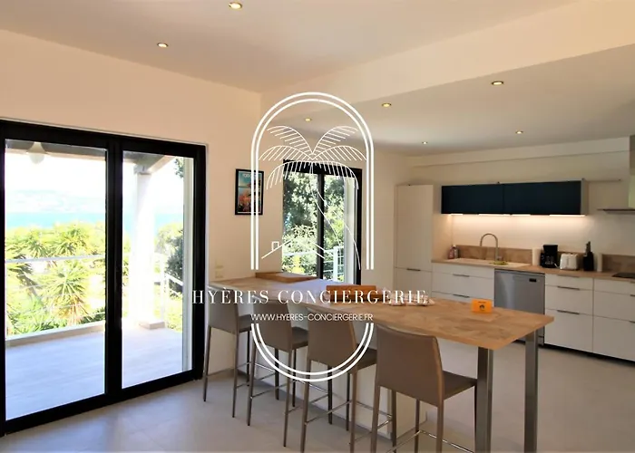 וילה L'arbanaise Vue Piscine Presqu'ile Giens By Hc הייר