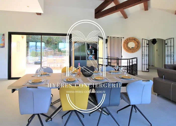 וילה L'arbanaise Vue Piscine Presqu'ile Giens By Hc *