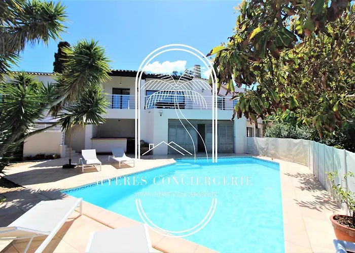 וילה L'arbanaise Vue Piscine Presqu'ile Giens By Hc *